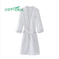 Hotel linen/White color 100% cotton hotel bathrobe ,terry bathrobe,towel bathrobe